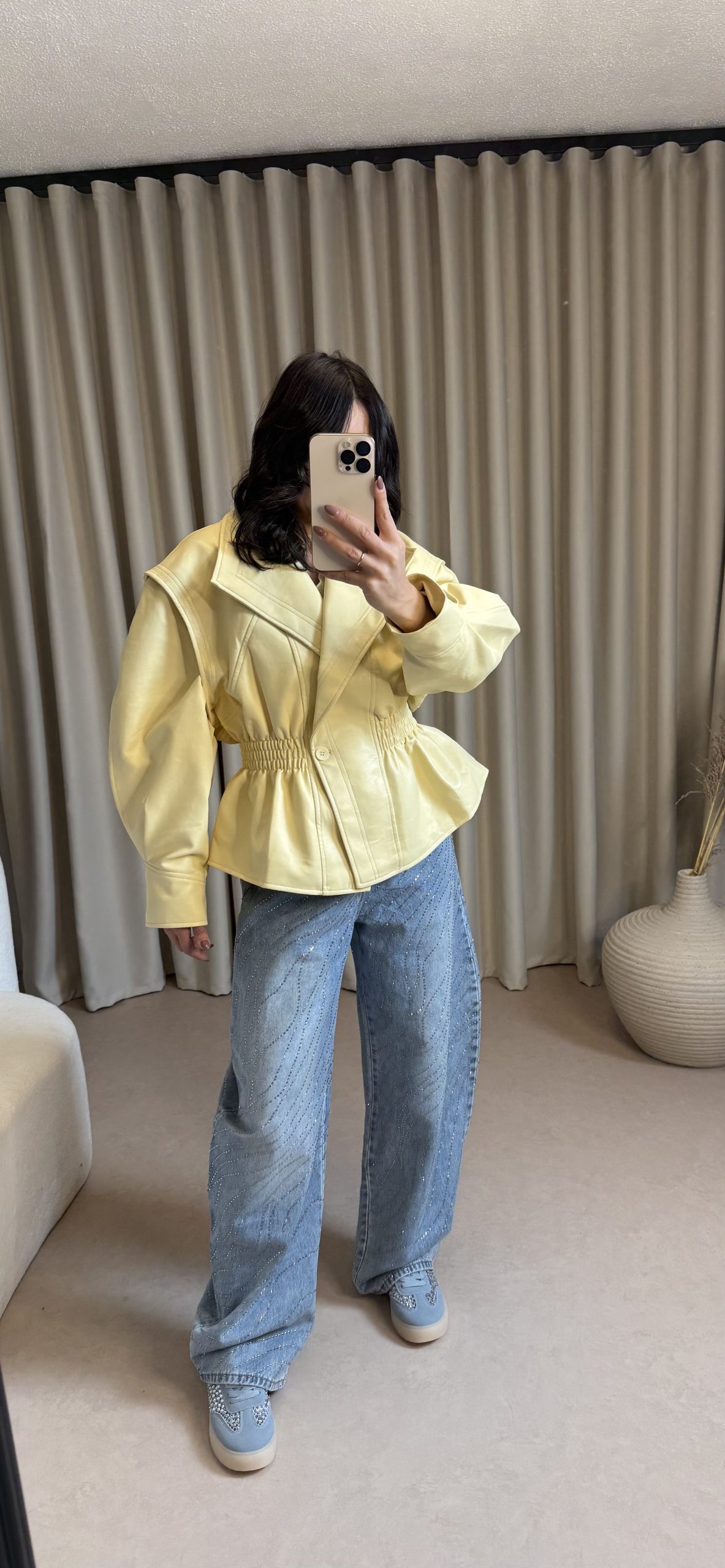 IMG_3614 Jacket Κίτρινο - Image 1